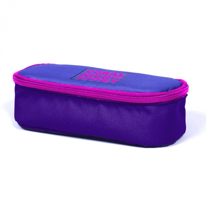 CORAL HIGH 22360 İÇ BÖLMELİ OVAL KALEM ÇANTASI LAVANTA-MOR