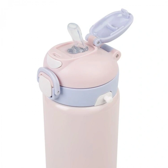 VAGONLİFE DILLER PASLANMAZ ÇELİK PİPETLİ/PİPETSİZ KULLANIM MATARA/TERMOS 9073 700ML PINK