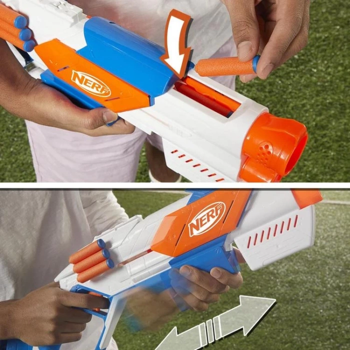 HASBRO G0218 NERF N SERİSİ STRİKEBACK SÜNGER ATAN SİLAH 18 MERMİ 8+