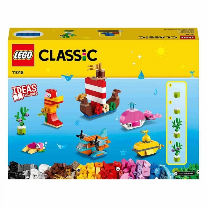 LEGO 11018 CLASSIC YARATICI OKYANUS EĞLENCESİ