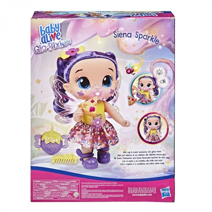 HASBRO F2414/ F2593 BABY ALIVE GLOPIXIES PERİ BEBEK SIENA SPARKLE