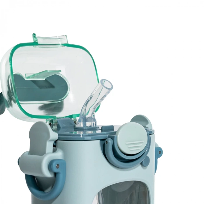 VAGONLİFE DILLER PİPETLİ MATARA  T-4014 400ML TURKUAZ