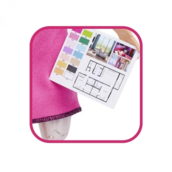 BARBIE DVF50-HCN12 KARİYER BEBEKLERİ İÇ MİMAR