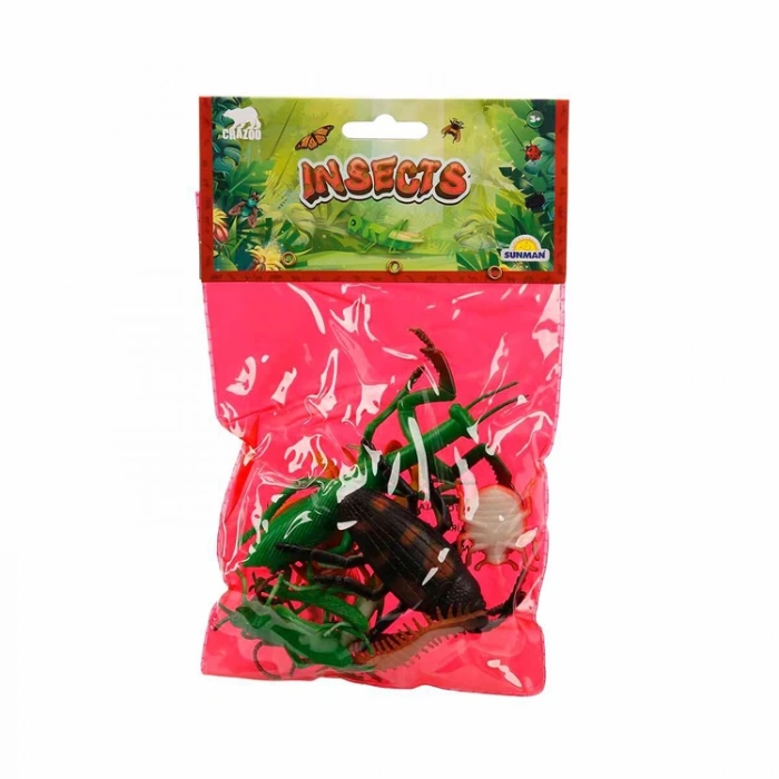 SUNMAN SUN-RST-CRZ-FİGÜR BÖCEK/YILAN KÇK.POŞET 6A.