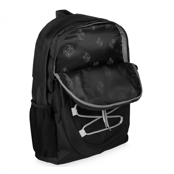 ME BEŞİKTAŞ 24309 KORDON DETAYLI KUMAŞ SIRT ÇANTASI SİYAH