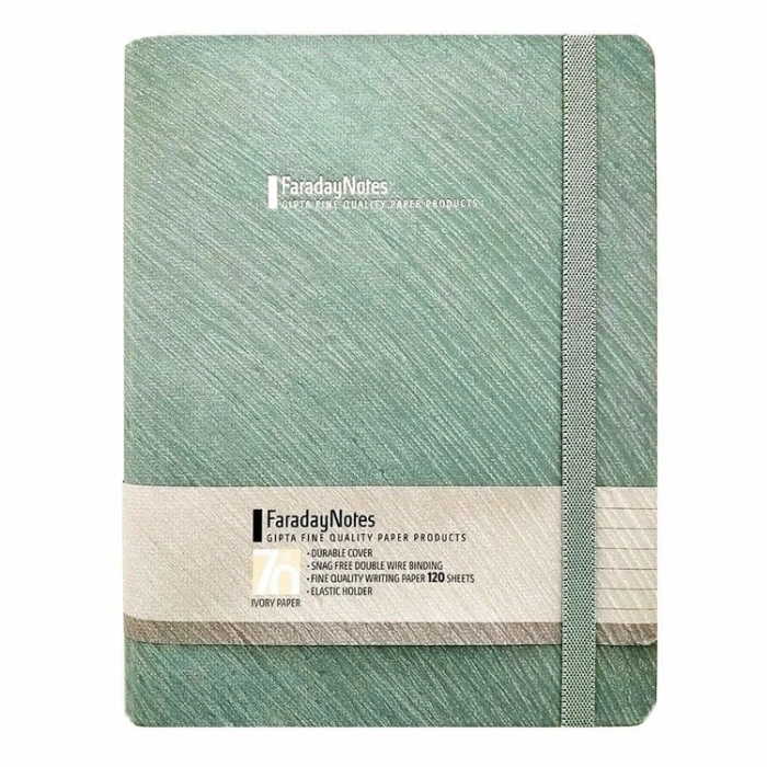 GIPTA FARADAY NOTES GİZLİ SPİRALLİ SERT KAPAK DEFTER 17x24 120YP. ÇİZGİLİ