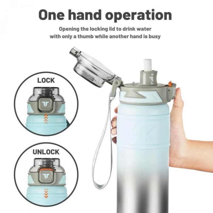 VAGONLİFE  T2022 TKK PASLANMAZ ÇELİK TERMOS 500 ML MAVİ