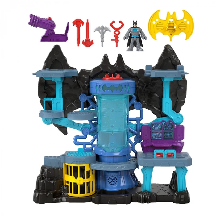 MATTEL GYV24 IMAGINEXT DC SUPER FRIENDS BAT-TECH BATMANIN MAĞARASI