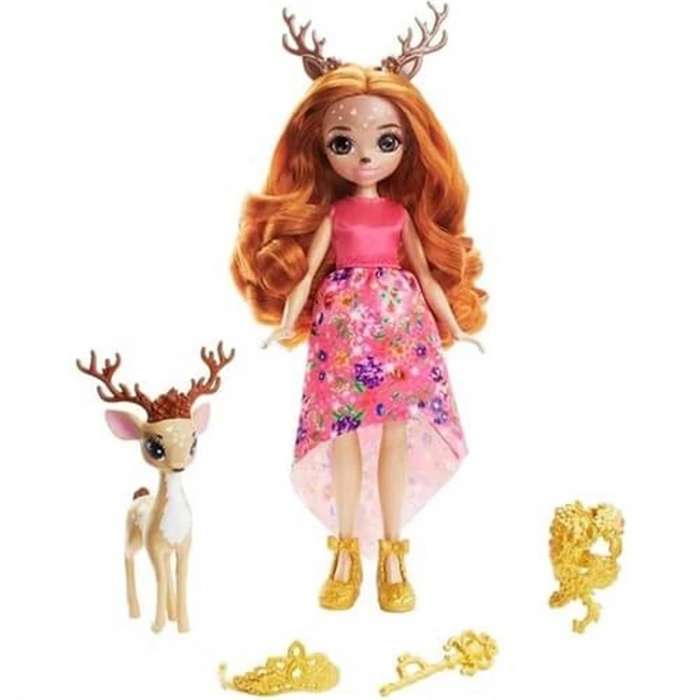 ENCHANTIMALS PATTER QUEEN DAVIANA & GRASSY GÖRKEMLİ BEBEKLER MTL-GYJ11-GYJ12