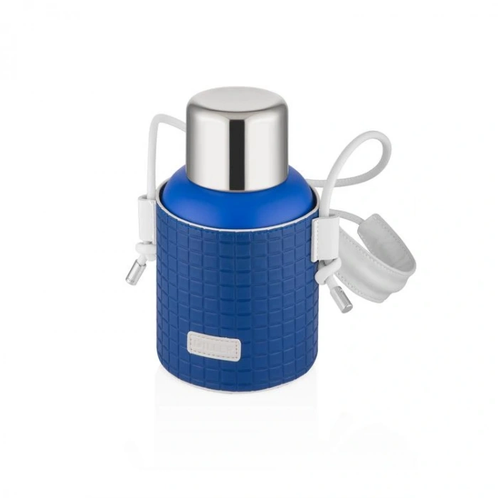 VAGONLİFE DILLER PİPETLİ KILIFLI TAŞIMA ASKILI ÇELİK MATARA 9058 460 ML