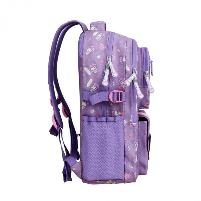 TMN 3223 KUROMİ 5 BÖLMELİ OKUL ÇANTASI MOR