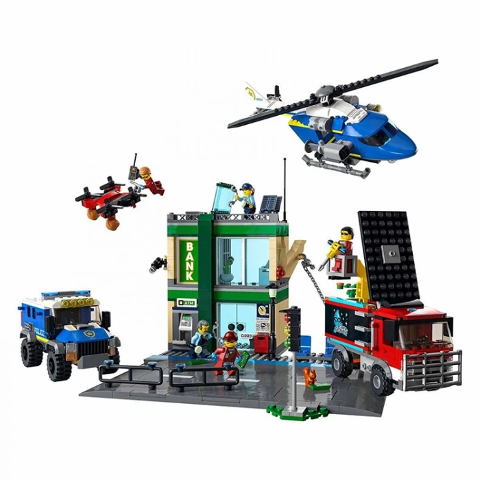 LEGO CITY 60317 POLICE CHASE AT THE BANK