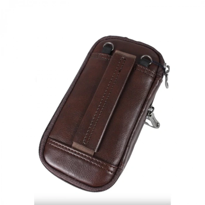 U.S. POLO PLEVR21604 ÇAPRAZ ASKILI CEP TELEFONLUK ÇANTA KAHVERENGİ