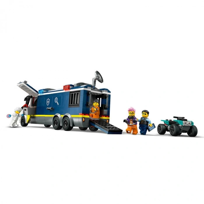 LEGO CITY 60418 POLİS MOBİL SUÇ LABORATUVARI KAMYONU 674 PARÇA