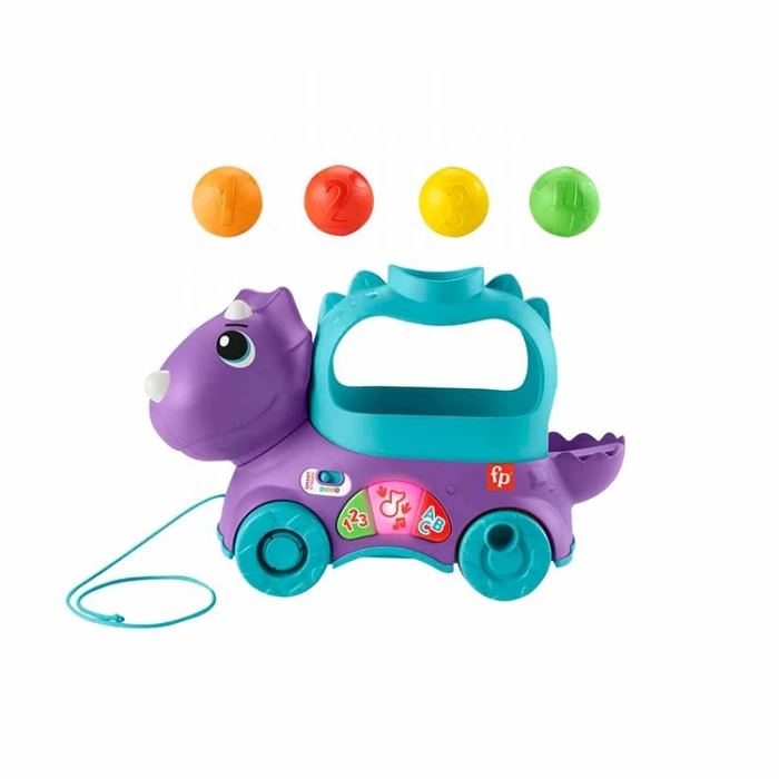 FISHER PRICE HNR55 SESLİ VE IŞIKLI EĞLENCELİ DİNOZOR