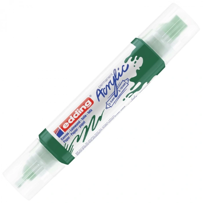 EDDING 5400 NO:904 3D DOUBLE LINER AKRİLİK KALEM YOSUN YEŞİLİ