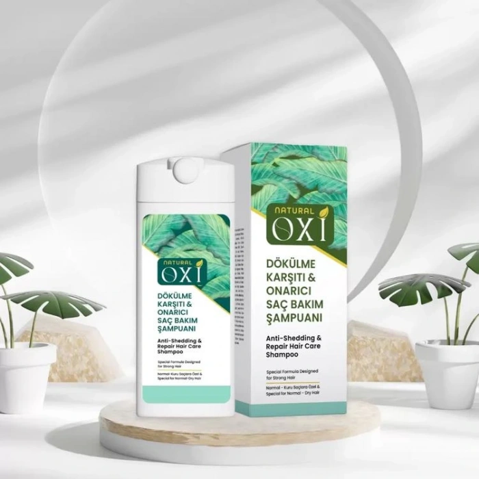 OXİ NATURAL DÖKÜLME KARŞITI NORMAL SAÇ ŞAMPUANI 300ML.