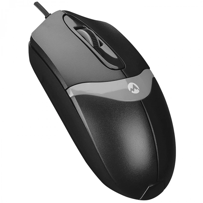 EVEREST SM-220 USB 1200 DPİ KABLOLU OPTİK MOUSE SİYAH/GRİ