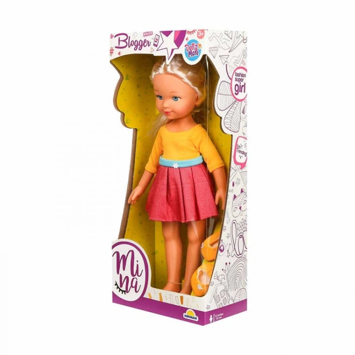 SUNMAN S01030081 MİNA BLOGGER BEBEK 35cm.