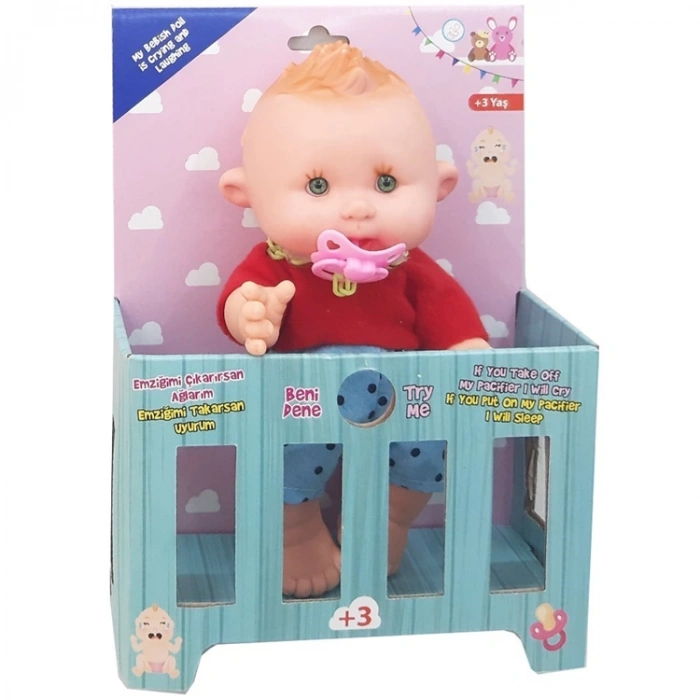 ERPA 661433 AĞLAYAN GÜLEN EMZİKLİ BEBİŞ BEBEK 25 cm