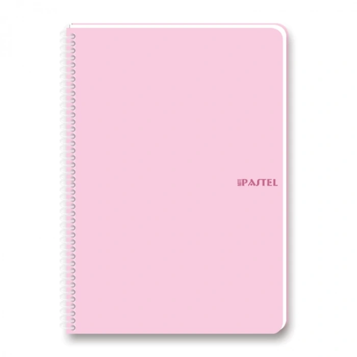 KESKİN PASTEL NOTE PP KAPAK SPİRALLİ DEFTER A4 60 YP. ÇİZGİLİ