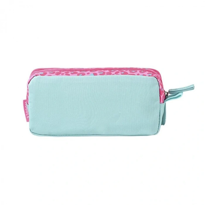 MUGGLE MU-5820 LEOPAR 2 BÖLMELİ KALEM ÇANTASI