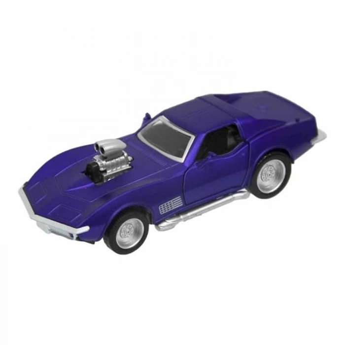 KZL-FY6238 ÇEK BIRAK SESLİ & IŞIKLI METAL ARABA 1:36 12cm