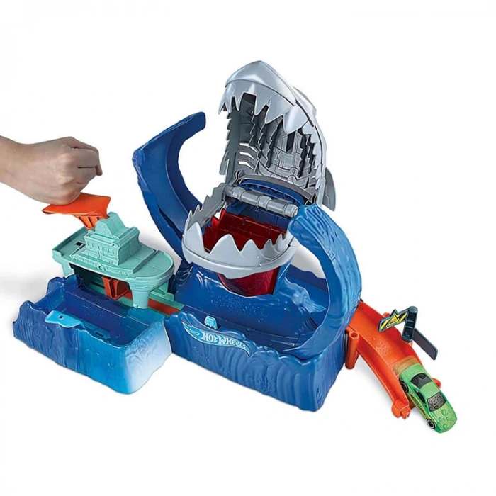 MATTEL GJL12 HOTWHEELS RENK DEĞİŞTİREN ROBOTİK KÖPEKBALIĞI OYUN SETİ