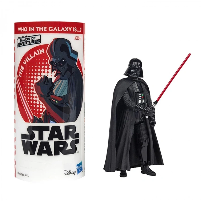 HASBRO E5649-5648 STAR WARS GALAXY OF ADVENTURES FİGÜR DARTH VADER KUTULU