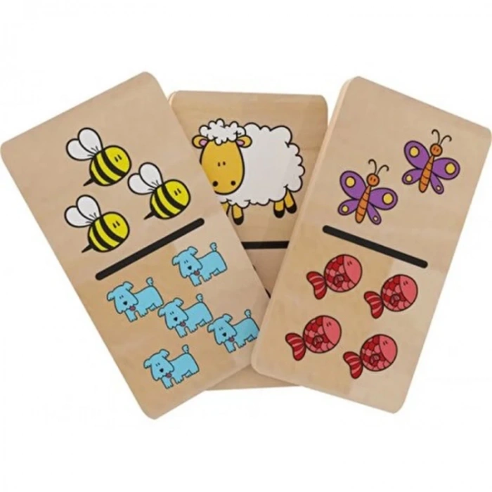 REDKA RD5648 DOMİNO (WOODEN DOMINO ANIMALS)