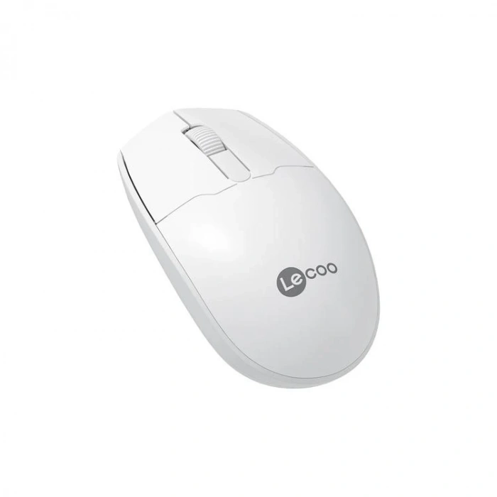 LENOVO LECOO WS204 1200 DPI 3 TUŞLU KABLOSUZ BEYAZ MOUSE