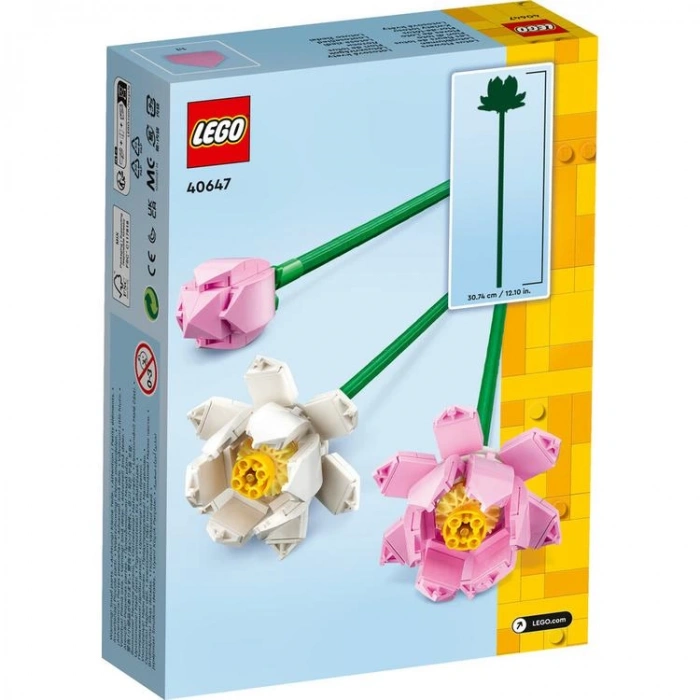 LEGO CREATOR 40647 İKONİK LOTUS ÇİÇEKLERİ 220 PARÇA 8+