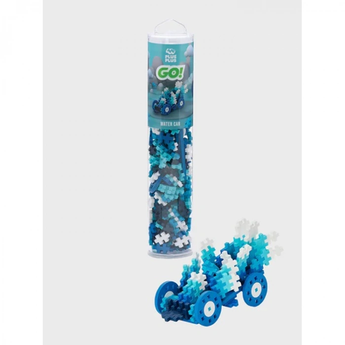 PLUS-PLUS 4289 COLOR CARS WATER MİNİ MİX BLOK PUZZLE YAPI SETİ 200 PARÇA TÜP