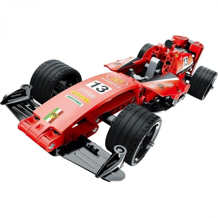 SUNMAN İM. MASTER NO.5813 ÇEK-BIRAK YARIŞ ARABASI KIRMIZI LEGO YAPIM SETİ 150 PARÇA 6+