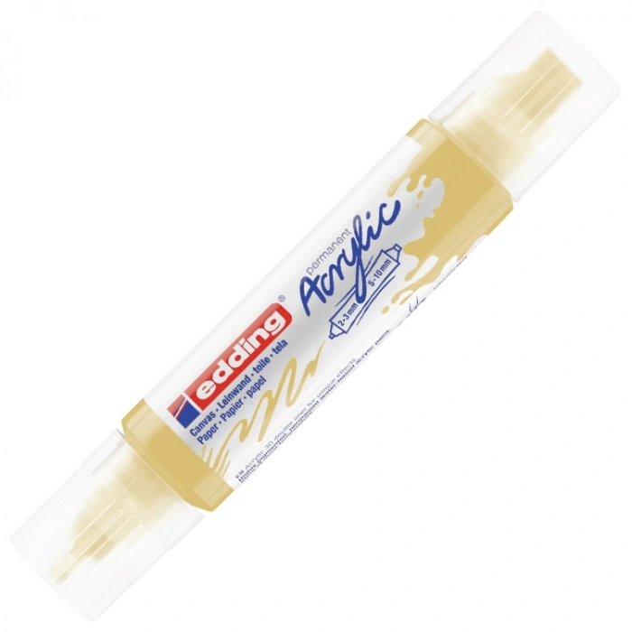 EDDING 5400 NO:915 3D DOUBLE LINER AKRİLİK KALEM PASTEL SARI