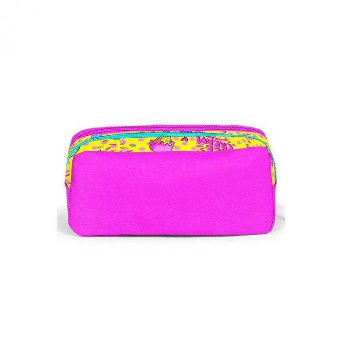 CORAL HIGH 12078 KIDS  MIXED DONDURMA DESENLİ İKİ BÖLMELİ KALEM ÇANTASI