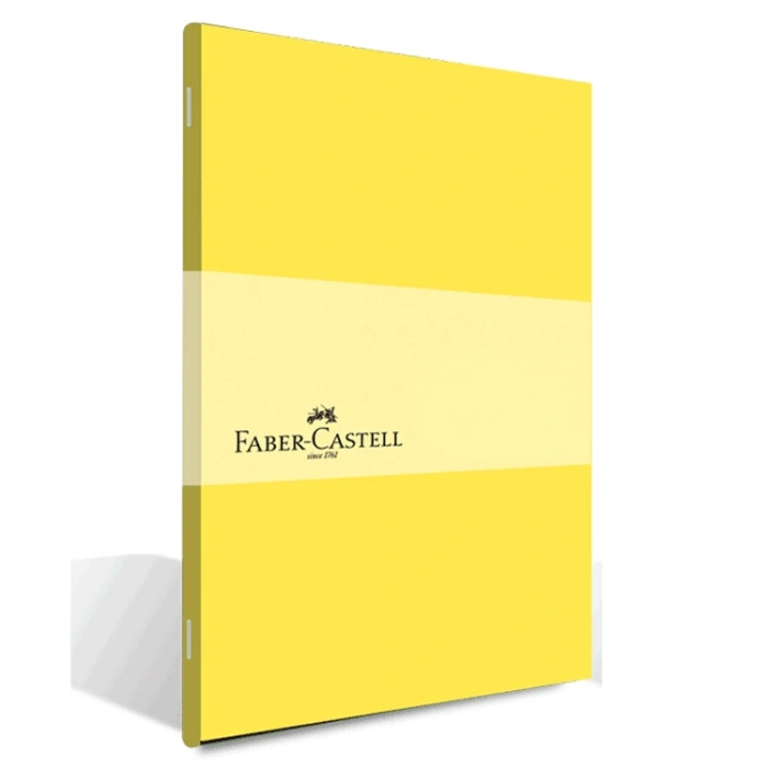 FABER CASTELL PASTEL PP KAPAK DİKİŞLİ A5 60 YP. KARELİ DEFTER