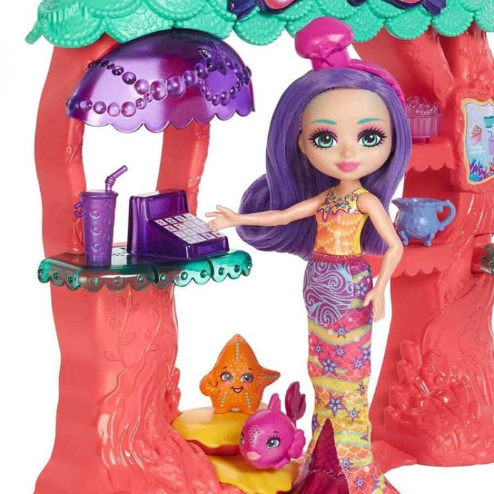 ENCHANTIMALS HCF86 SU ALTI KAFE OYUN SETİ