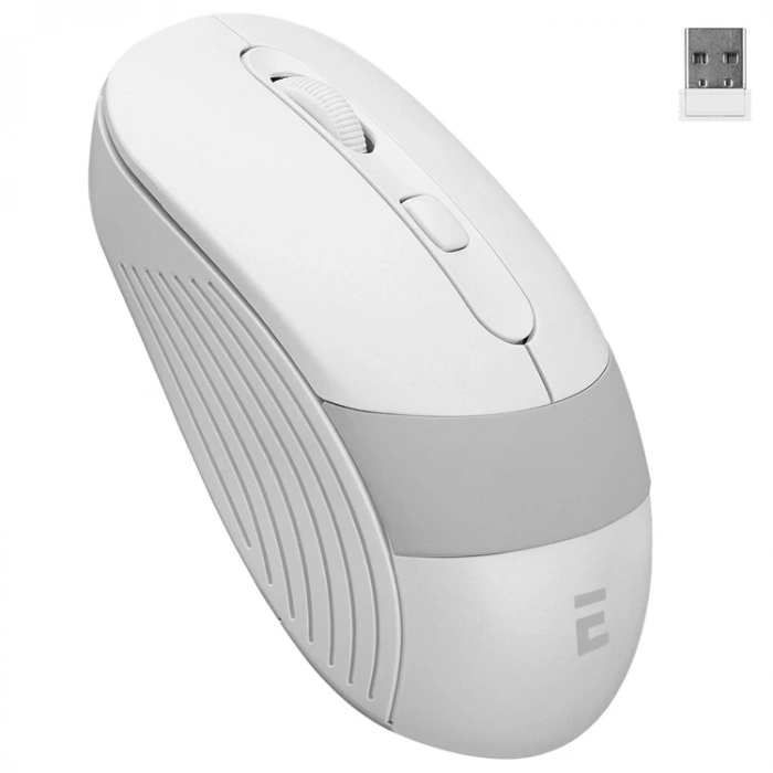 EVEREST SM-18 USB BEYAZ/GRİ 2.4GHZ OPTİK KABLOSUZ MOUSE