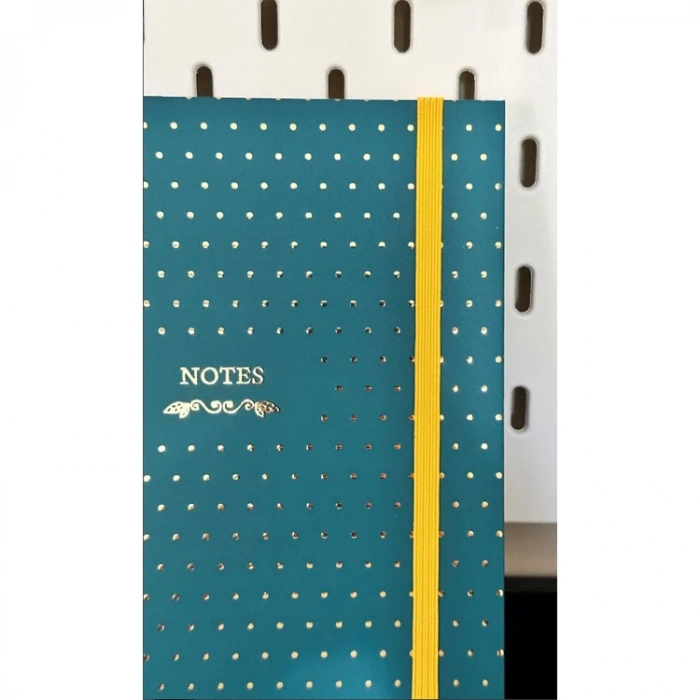 VICTORIAS JOURNALS 0054 NOTES 17x24cm SPİRALLİ SERT KAPAK 90gr. 96YP. NOKTALI DEFTER
