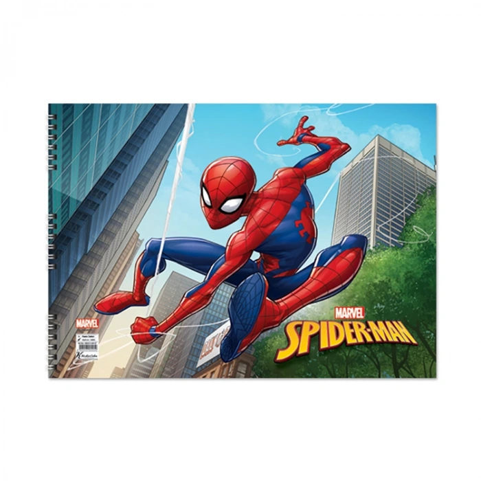 SPIDERMAN 37543 25X35 SPİRALLİ RESİM DEFTERİ 15YP.
