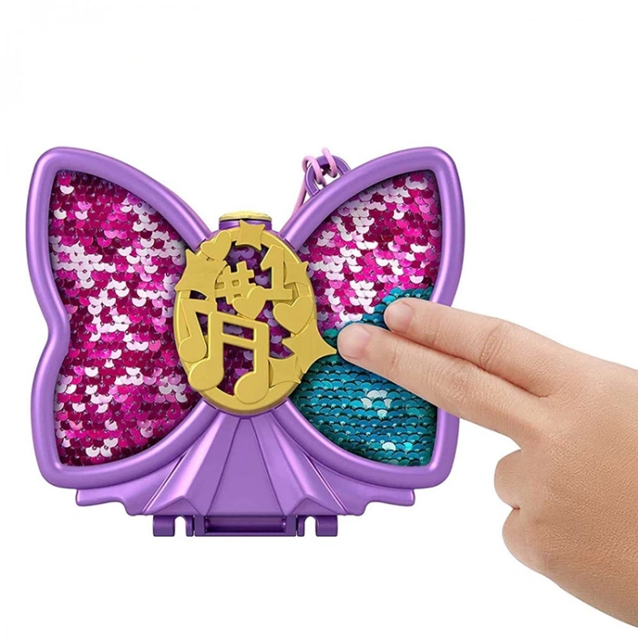 MATTEL  FRY35/HCG17 POLLY POCKET VE MACERALARI MİCRO OYUN SETİ SPARKLE STAGE