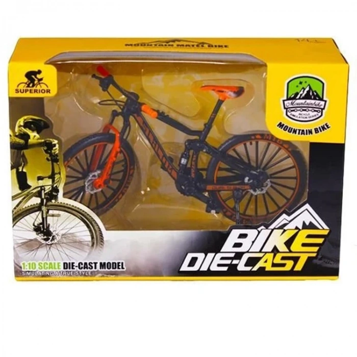 KIZILKAYA KZL-0818-SA 1:10 METAL MODEL BİSİKLET KUTULU  - TEKLİ