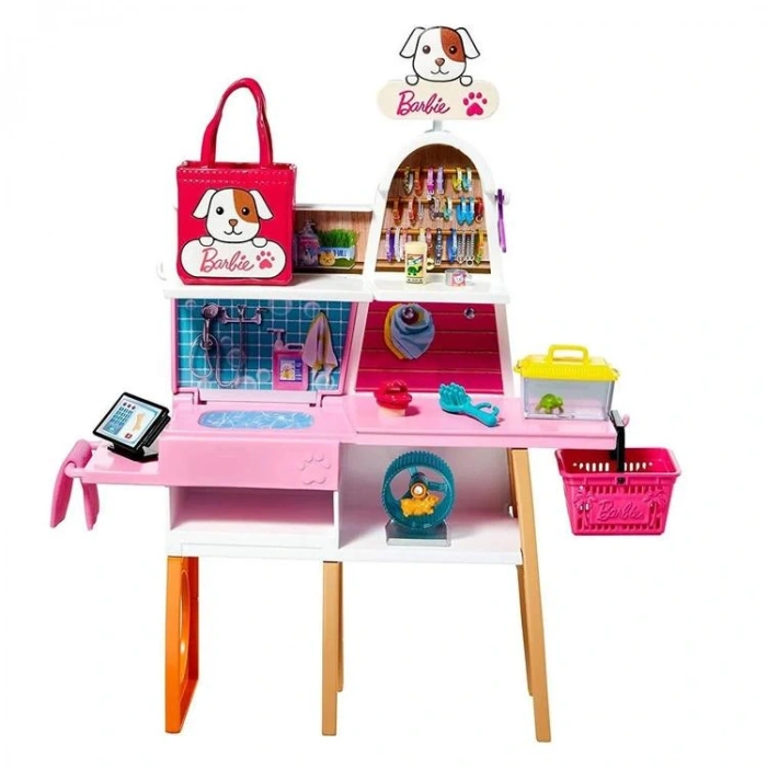 BARBİE GRG90 EVCİL HAYVAN DÜKKANI OYUN SETİ 3+