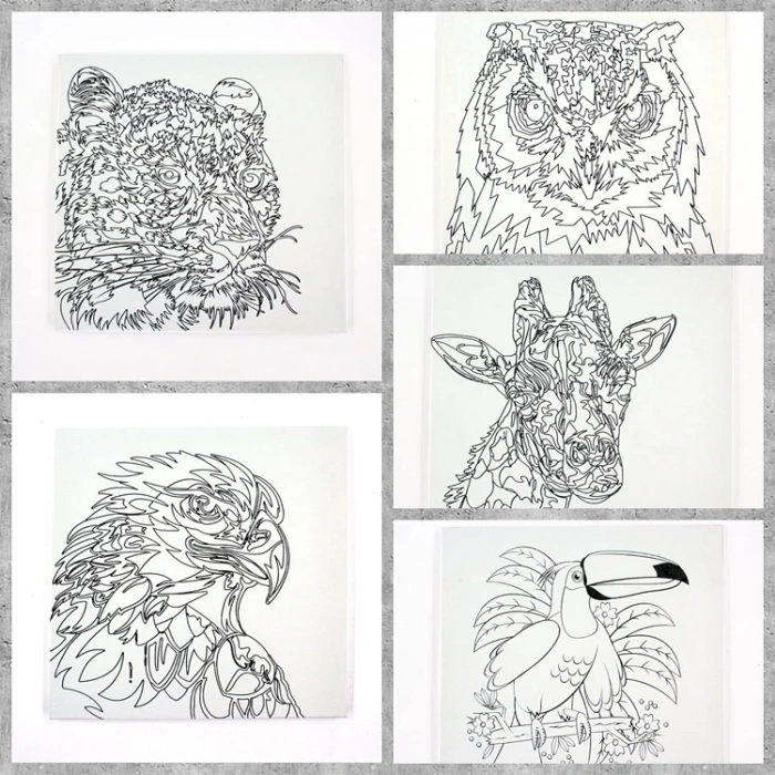 MYDİDO MYT3030B 30X30 DESENLİ TUVAL