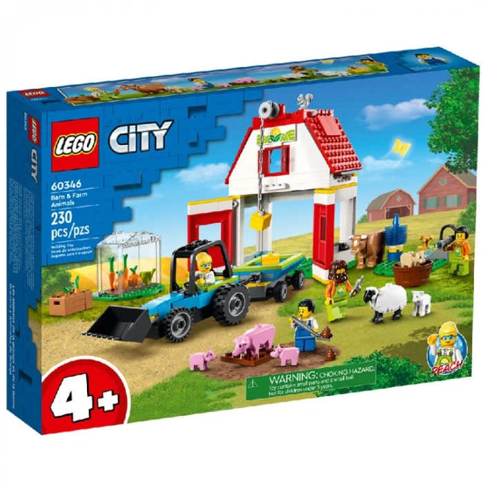 LEGO CITY 6379667 60346 AHIR VE ÇİFTLİK HAYVANLARI