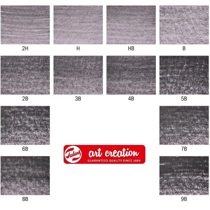 TALENS ART CREATION GRAPHITE DERECELİ KALEM SETİ 12Lİ - RT9028112M