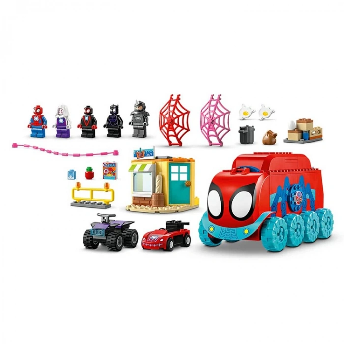 LEGO 10791 MARVEL SPIDEY EKİBİNİN MOBİL KARARGAHI 187 PARÇA 4+