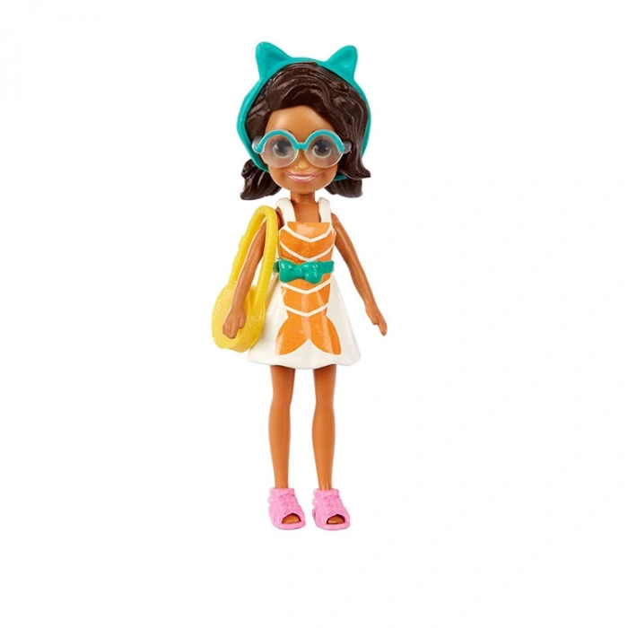 MATTEL GFT92/ GFT93 POLLY POCKET SEYAHATTE  OYUN SETİ TRENDY TRAVEL PACK