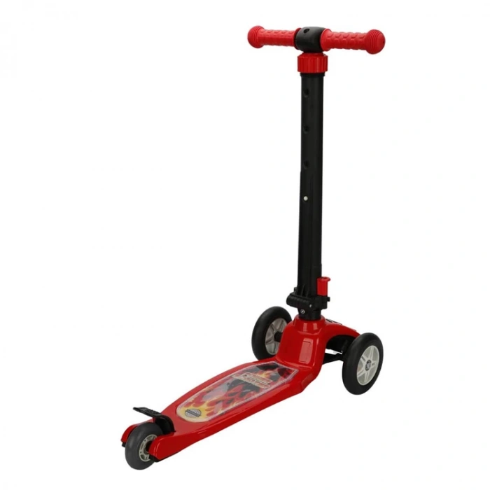 PİLSAN 07-354 POWER ÜÇ TEKERLEKLİ IŞIKLI SCOOTER KIRMIZI